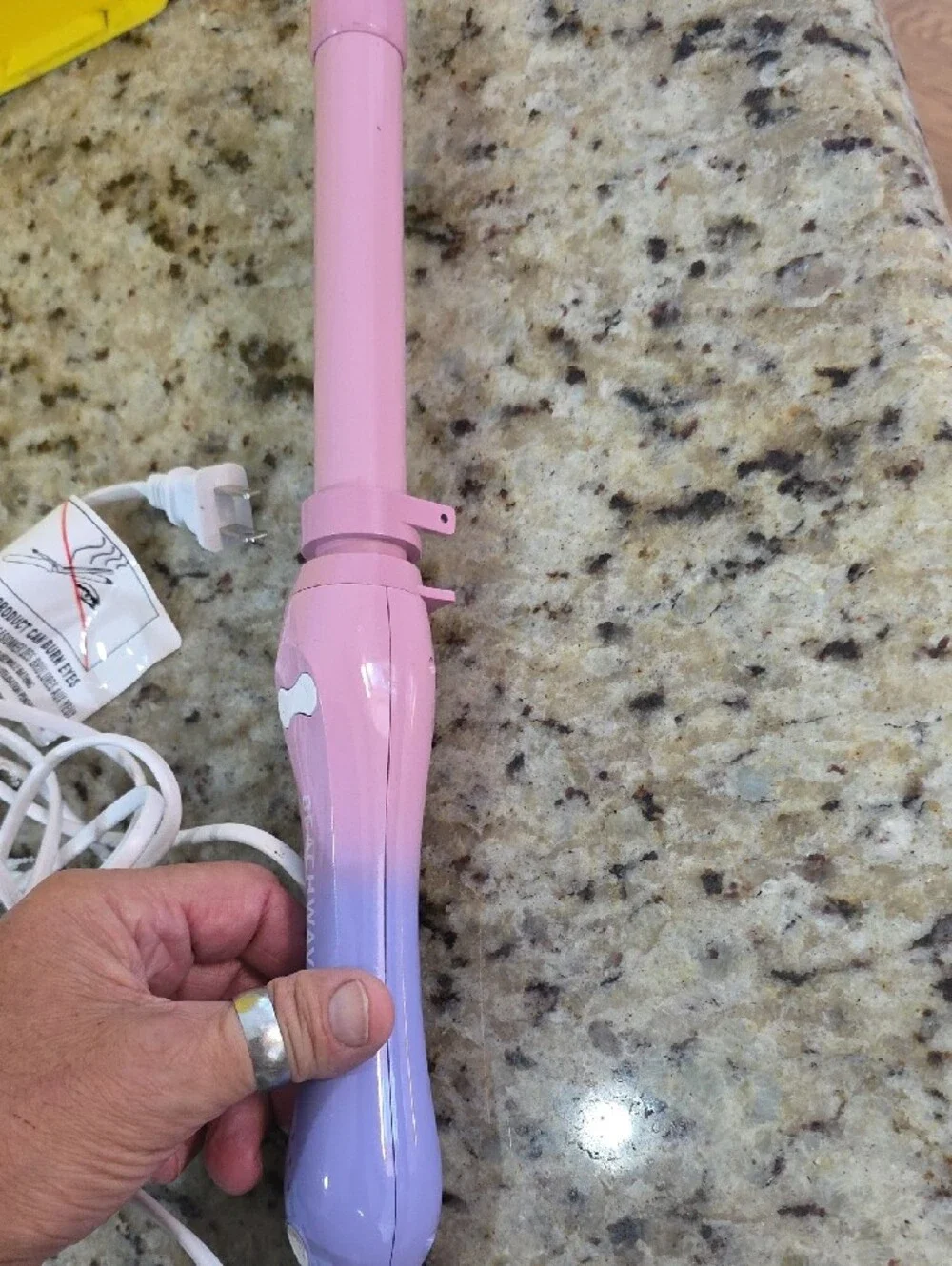 BEACHWAVER B1 Pink & Lavender Wave Iron - Women Hair Tool